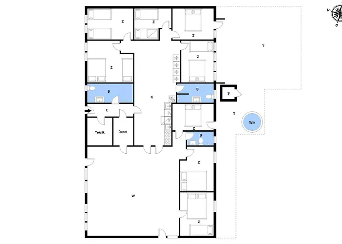 Vakantiehuis C11694-hemmet-klydevaenget-1 *